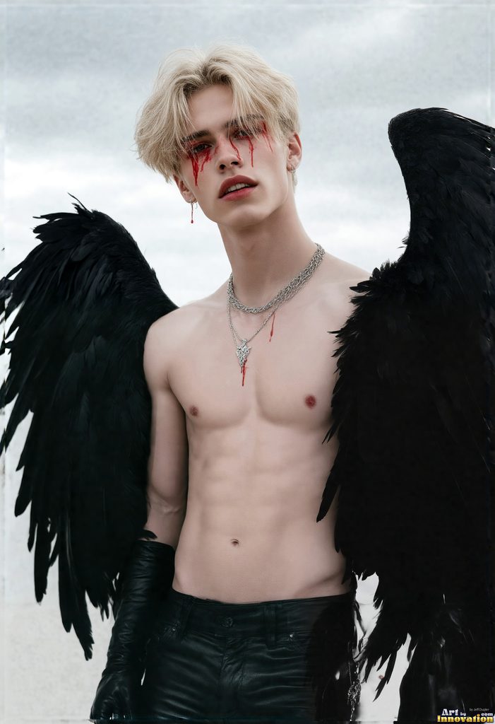 Male Vampires in Black