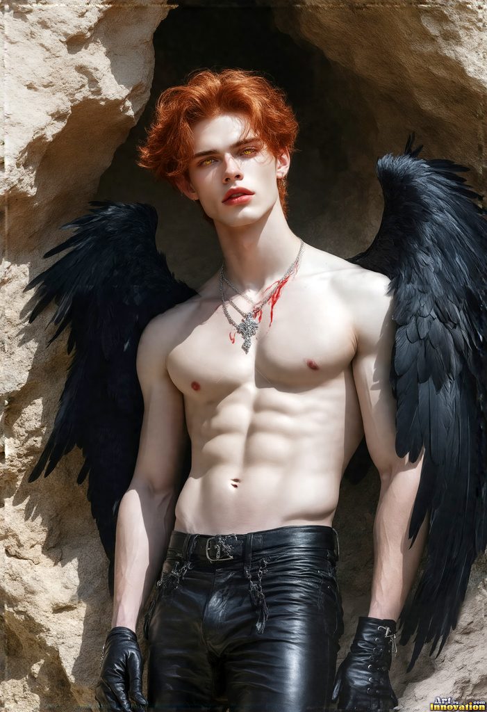 Male Vampires in Black