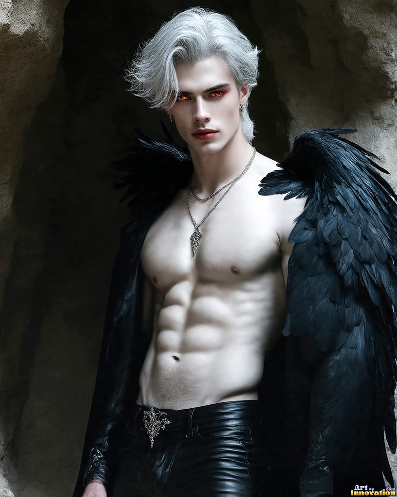 Male Vampires in Black