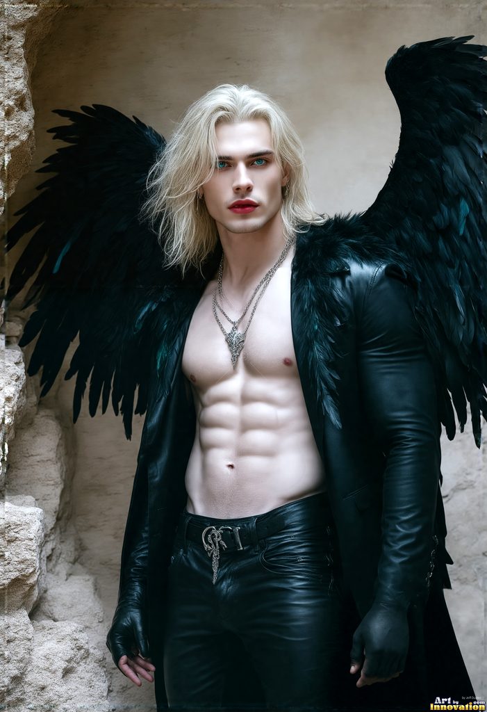 Male Vampires in Black