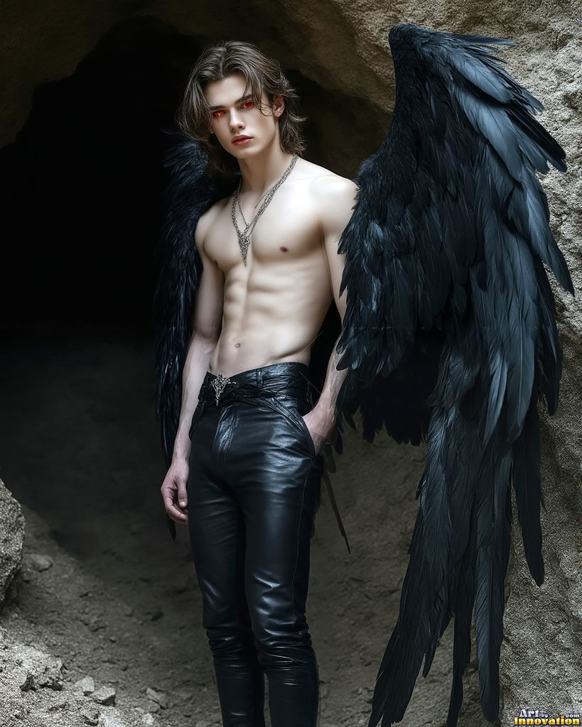 Male Vampires in Black