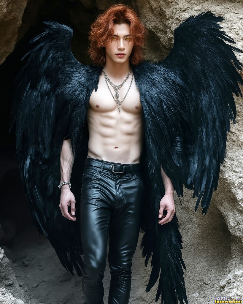 Male Vampires in Black
