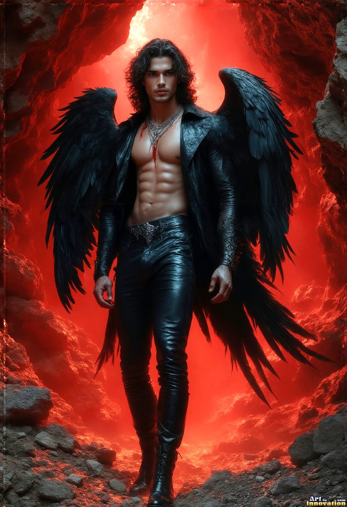 Male Vampires in Black