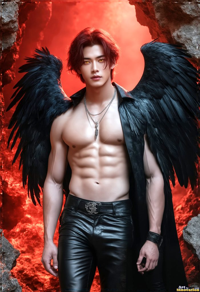 Male Vampires in Black