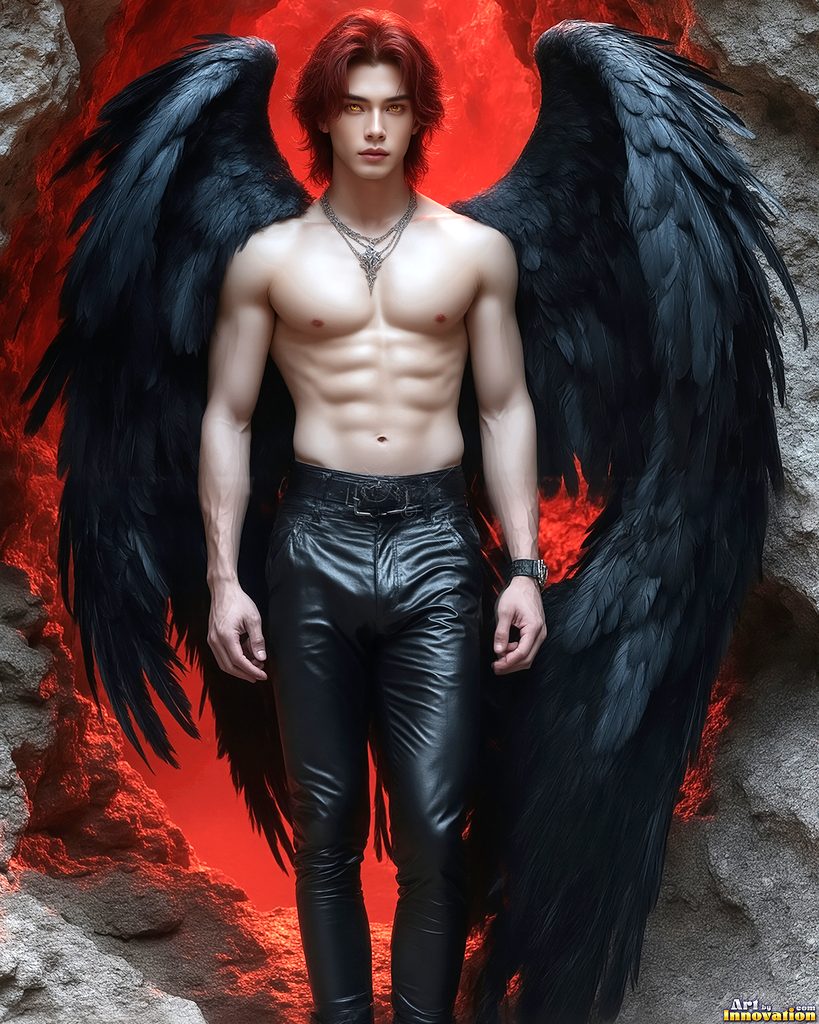 Male Vampires in Black