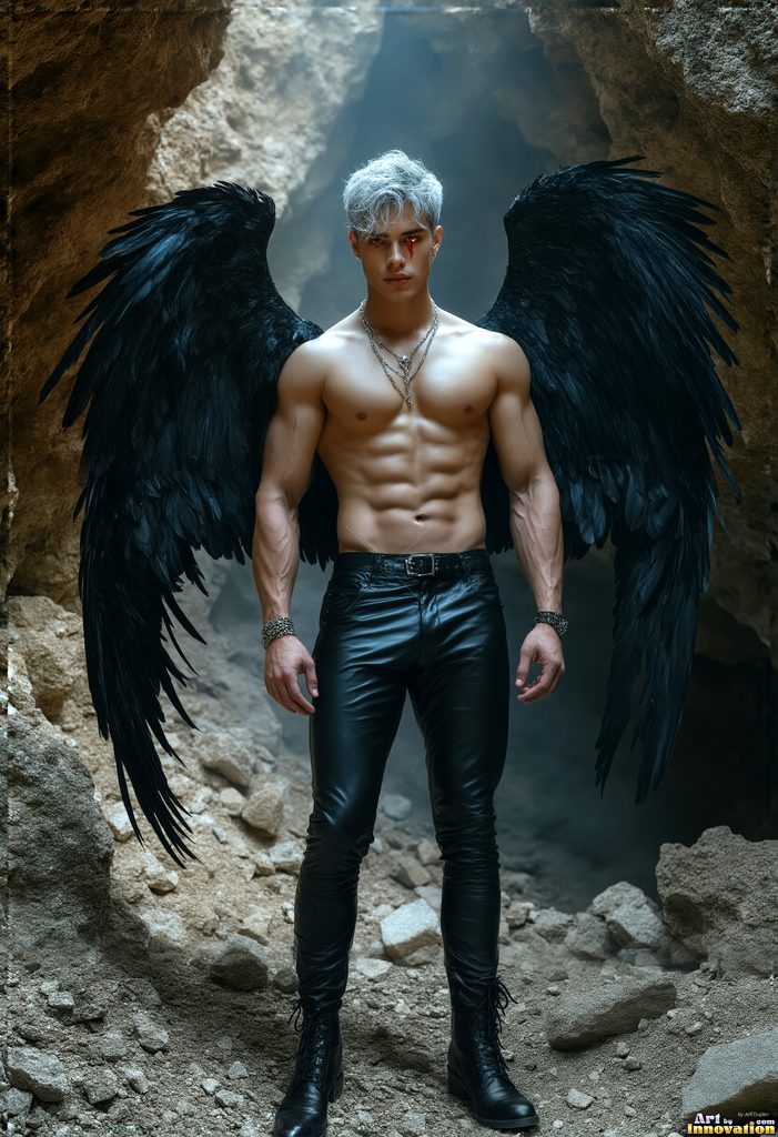 Male Vampires in Black