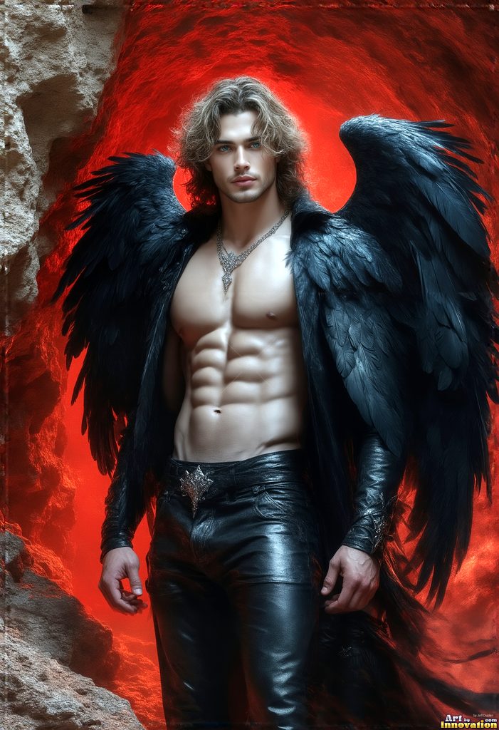 Male Vampires in Black