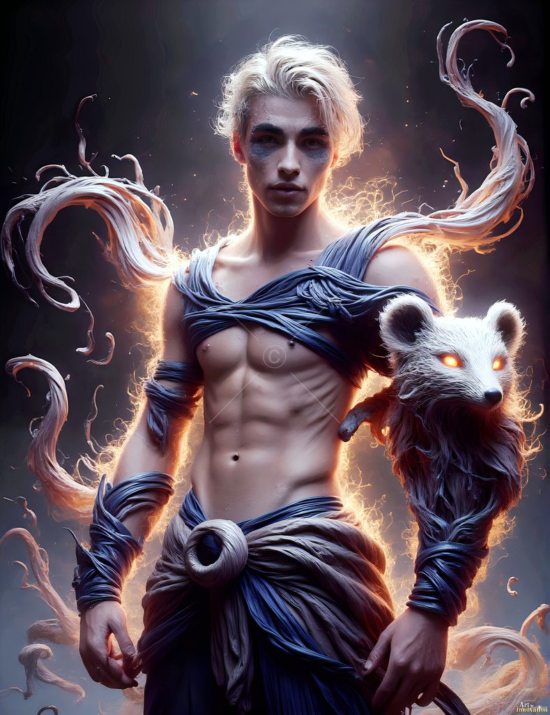 The House of the Badgers - AI Wizard Art
