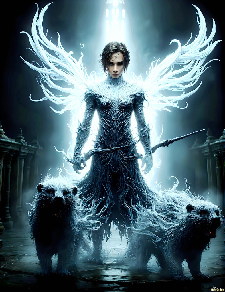 The House of the Badgers - AI Wizard Art