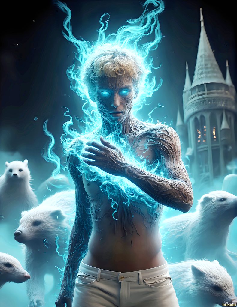 The House of the Badgers - AI Wizard Art