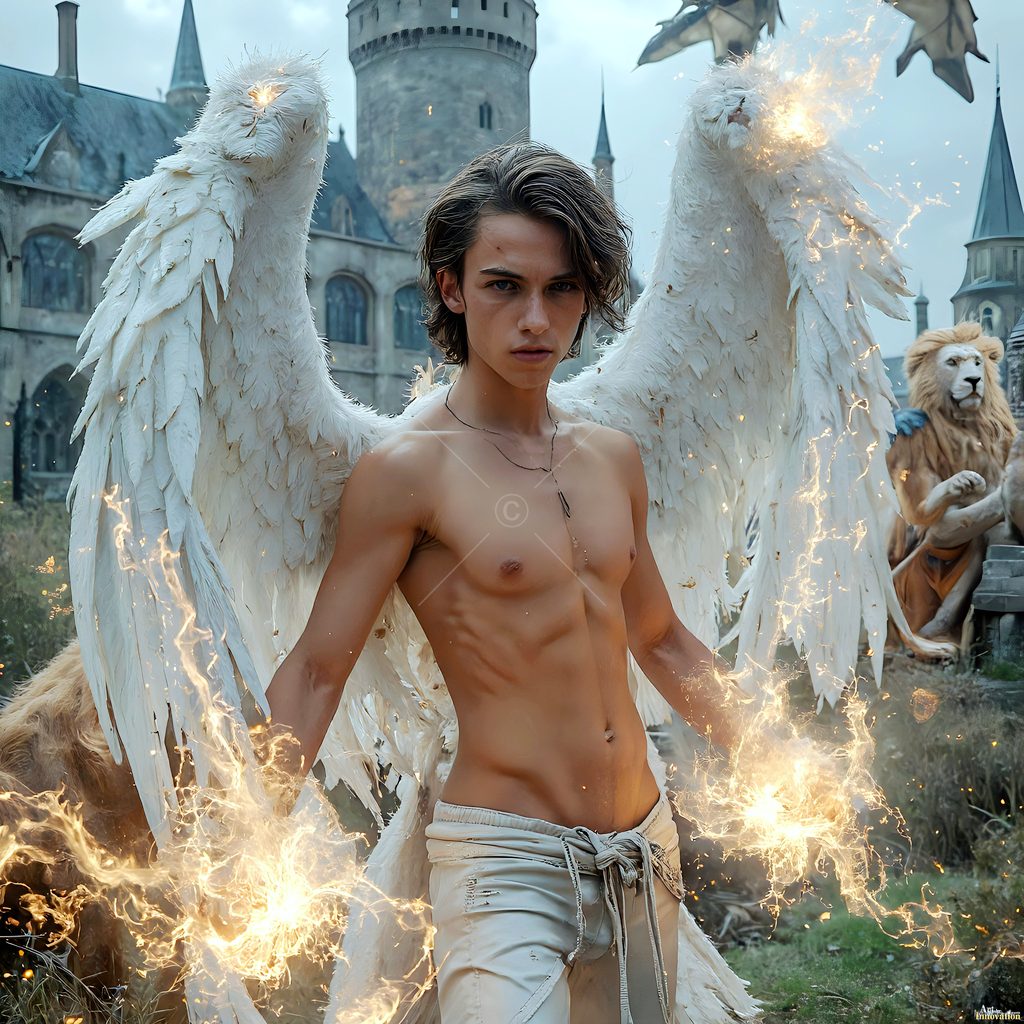The House of the Lions - AI Wizard Art