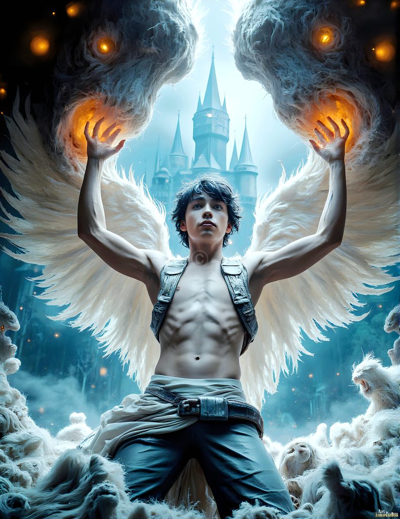 The House of the Lions - AI Wizard Art