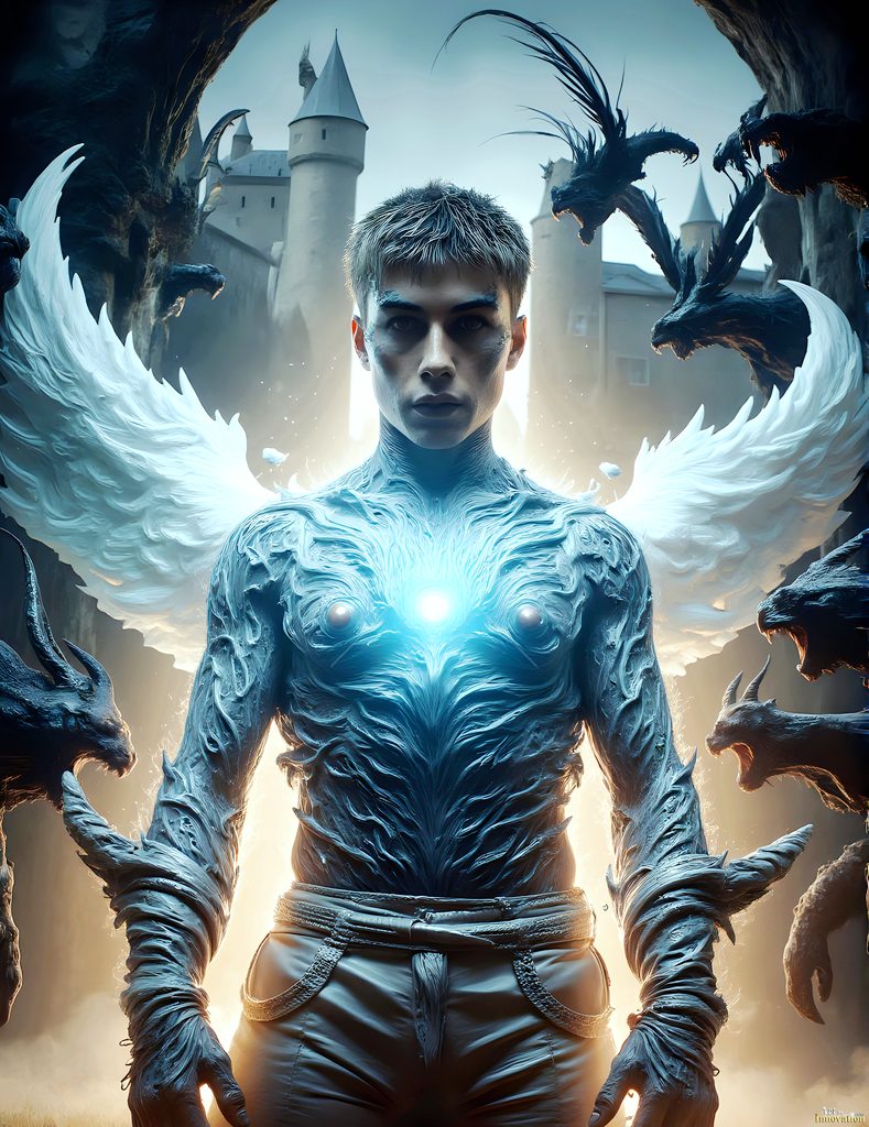 The House of the Lions - AI Wizard Art