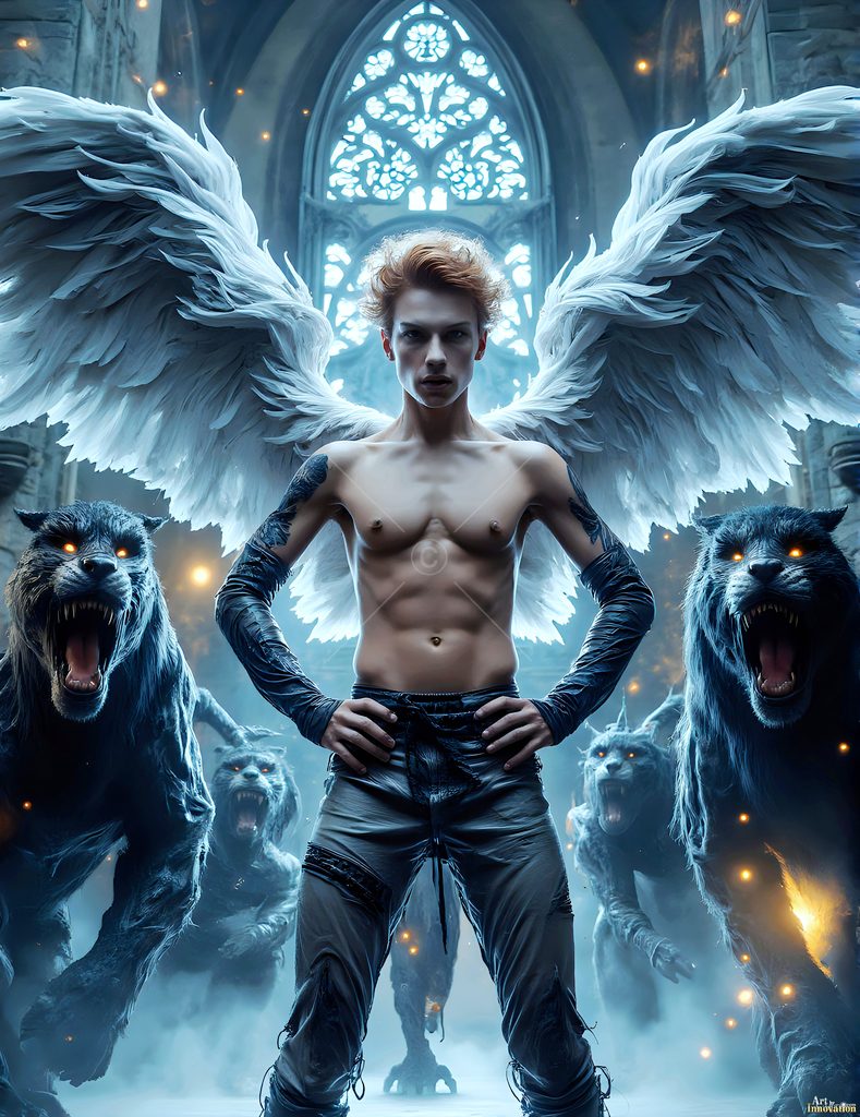 The House of the Lions - AI Wizard Art