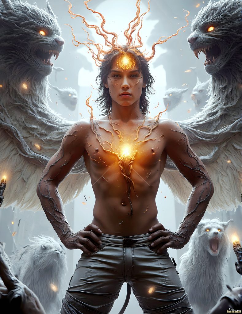 The House of the Lions - AI Wizard Art