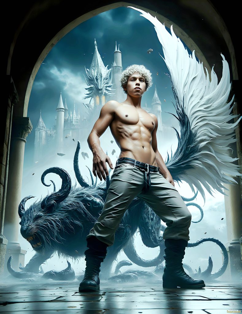 The House of the Lions - AI Wizard Art