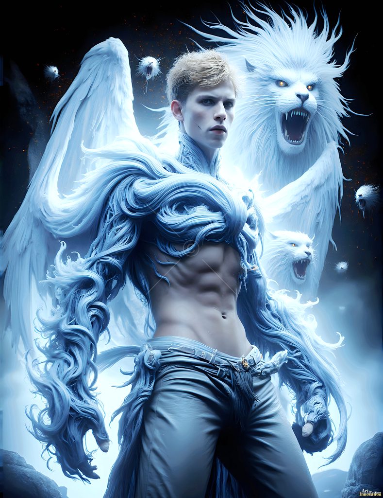 The House of the Lions - AI Wizard Art
