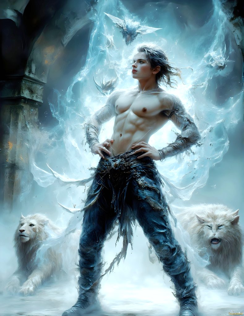 The House of the Lions - AI Wizard Art