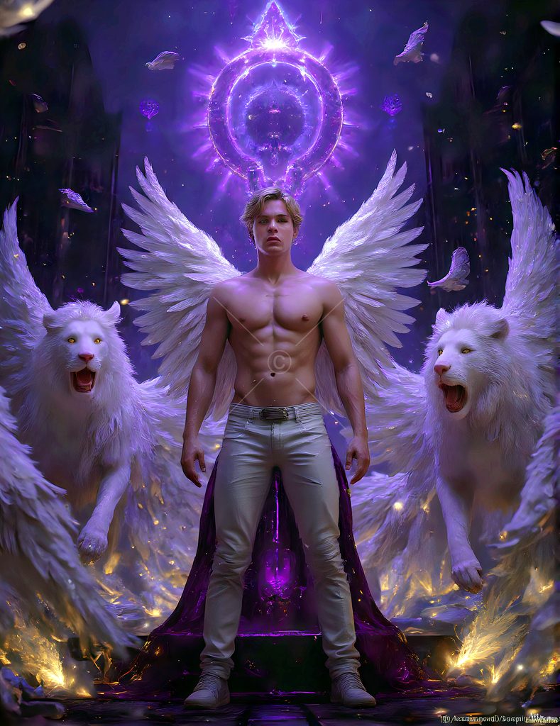 The House of the Lions - AI Wizard Art