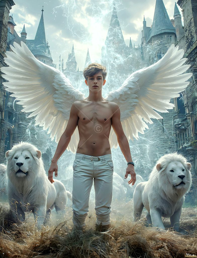 The House of the Lions - AI Wizard Art