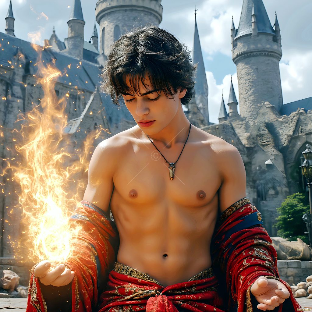 The House of the Lions - AI Wizard Art