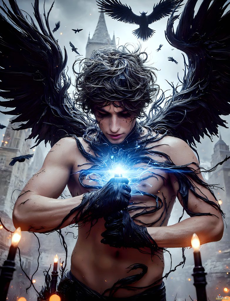 The House of the Ravens - AI Wizard Art