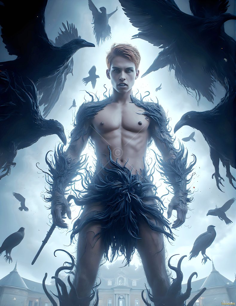 The House of the Ravens - AI Wizard Art