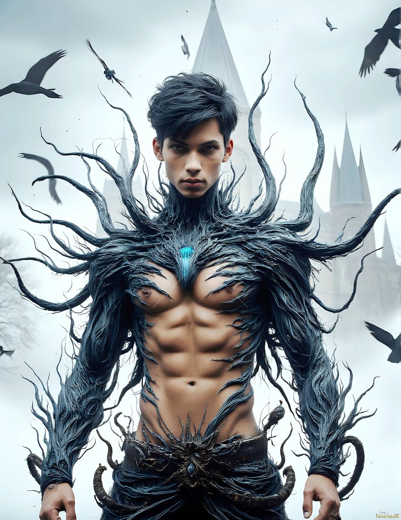 The House of the Ravens - AI Wizard Art