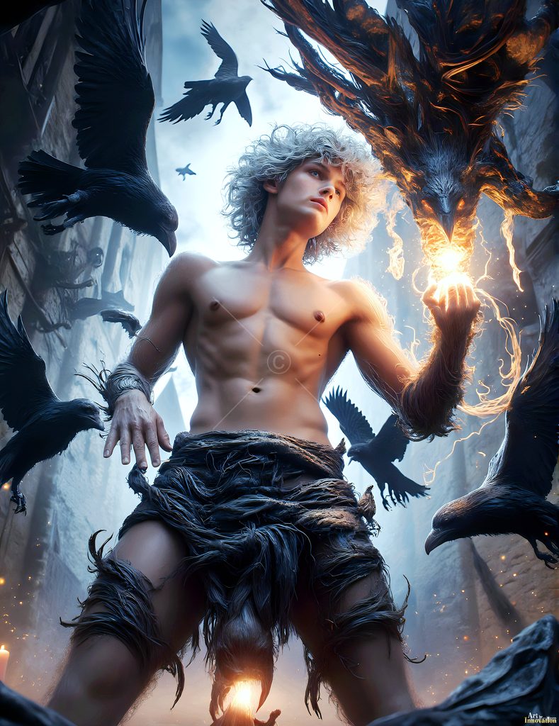 The House of the Ravens - AI Wizard Art
