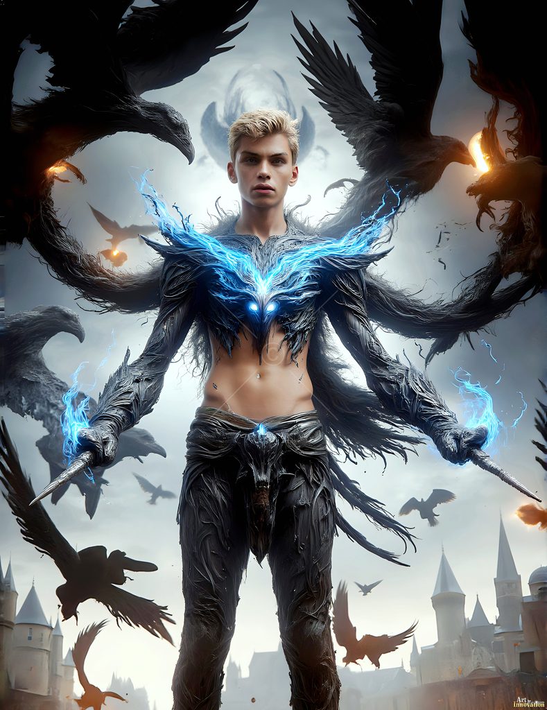 The House of the Ravens - AI Wizard Art