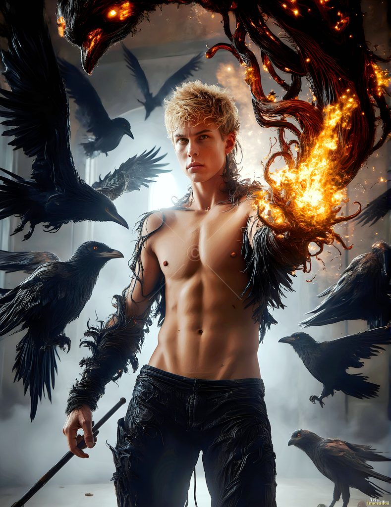 The House of the Ravens - AI Wizard Art