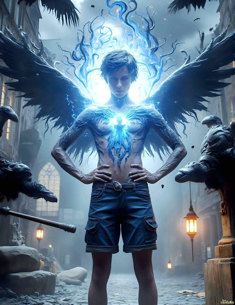 The House of the Ravens - AI Wizard Art