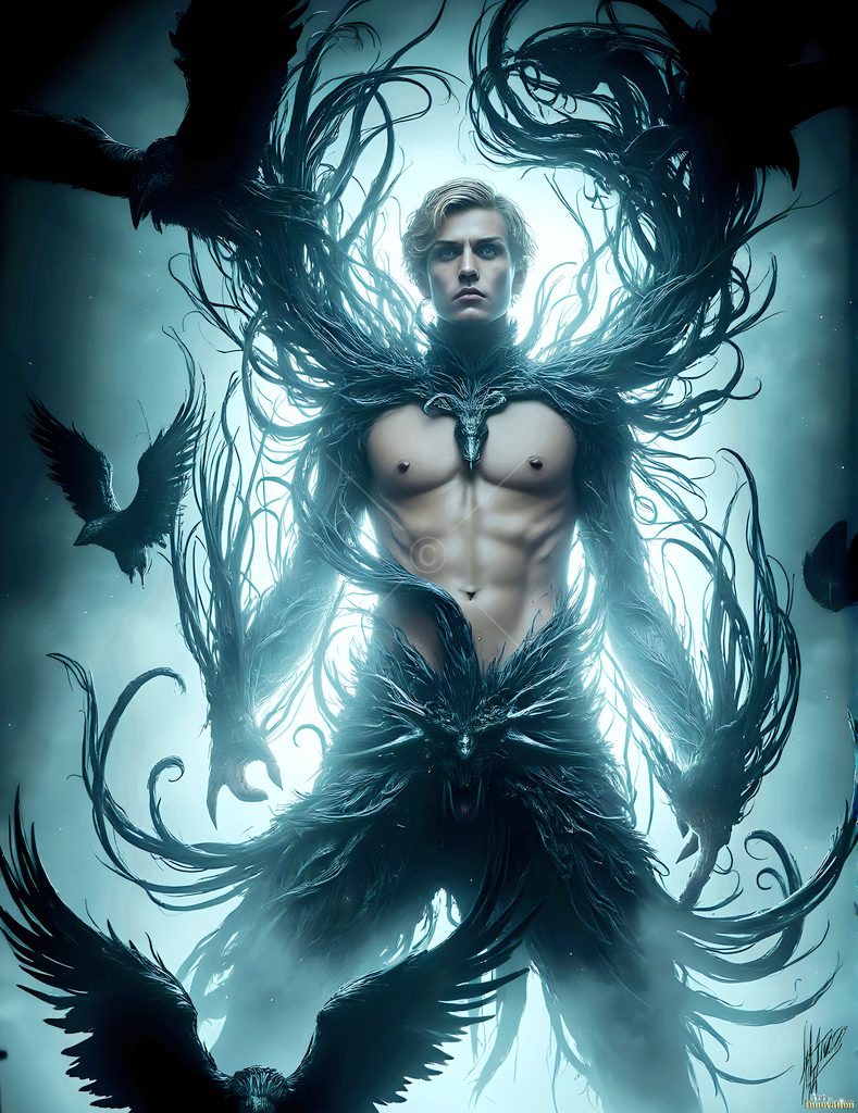 The House of the Ravens - AI Wizard Art