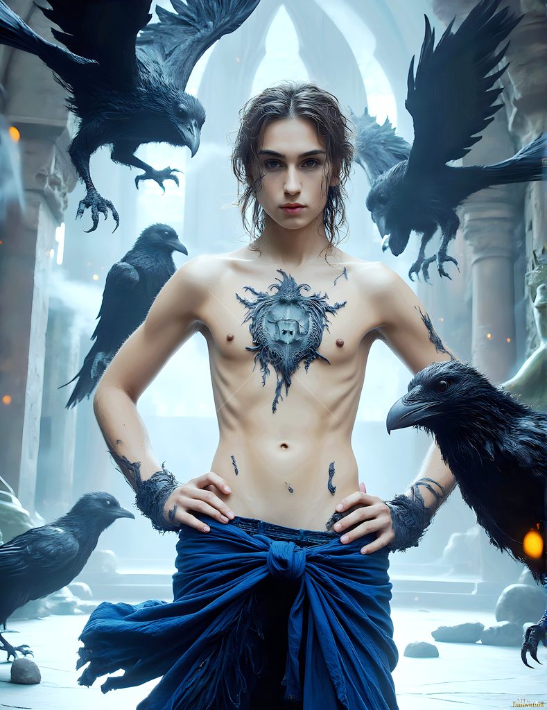 The House of the Ravens - AI Wizard Art