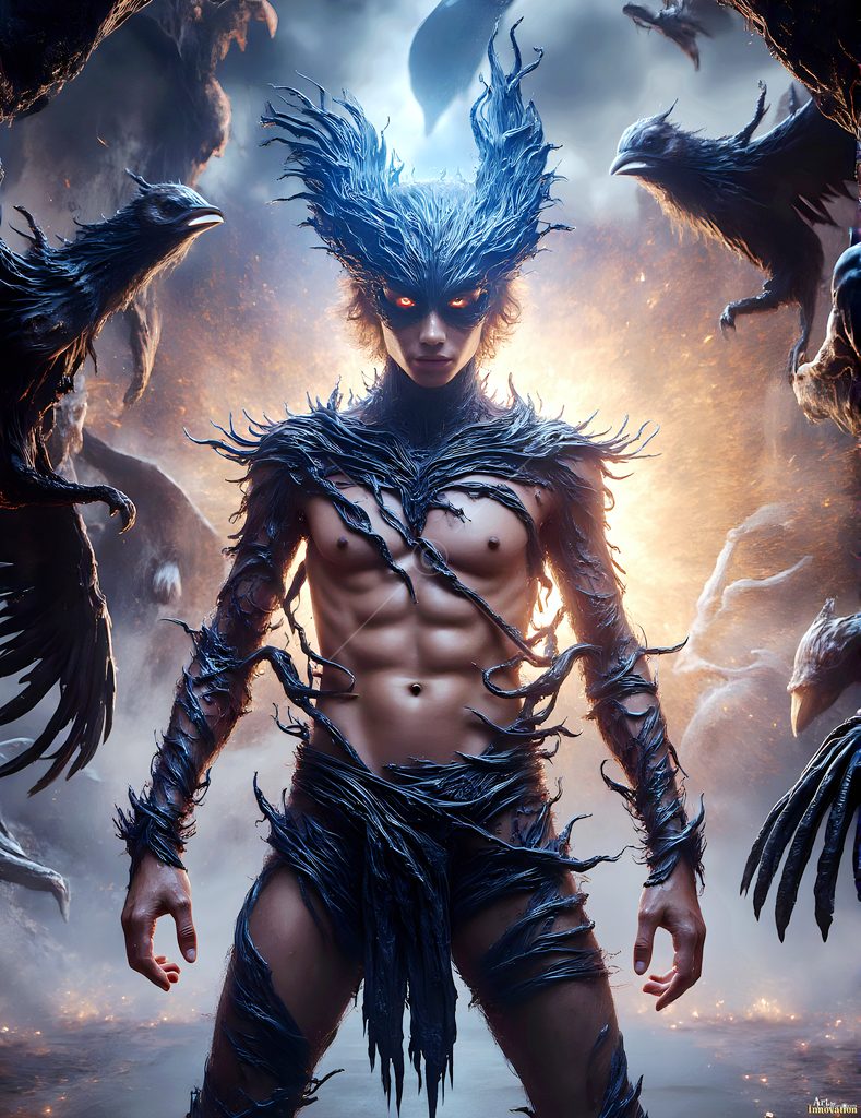 The House of the Ravens - AI Wizard Art