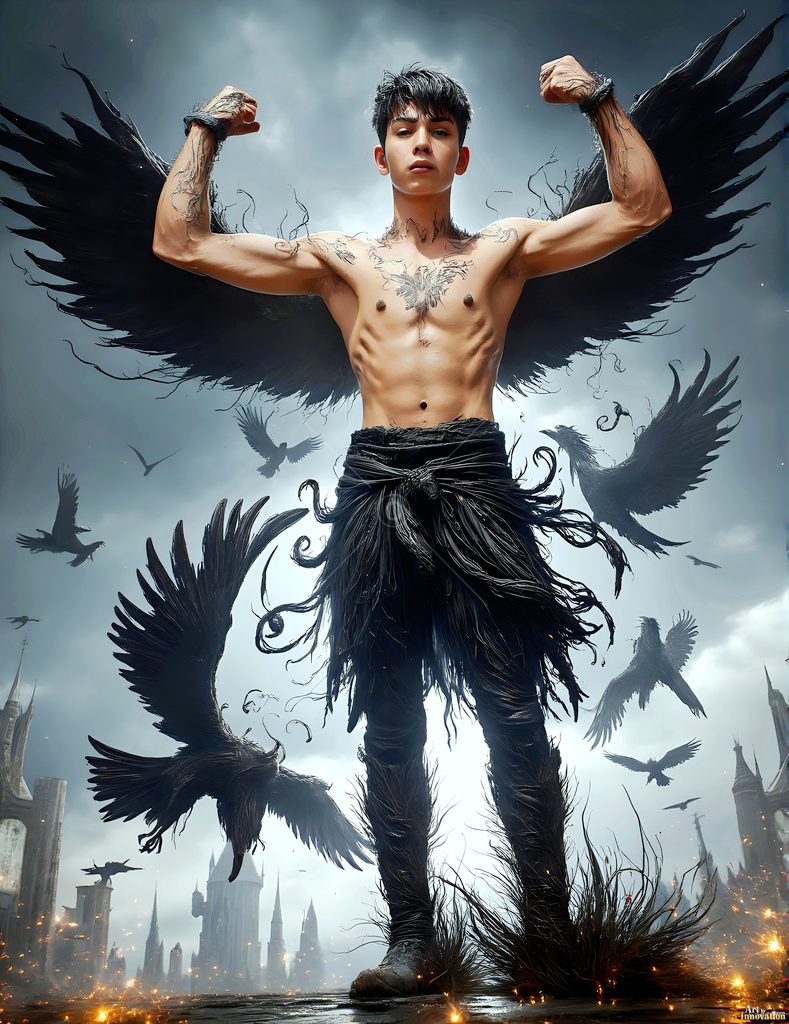 The House of the Ravens - AI Wizard Art