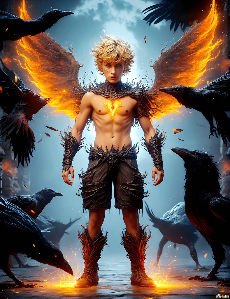 The House of the Ravens - AI Wizard Art