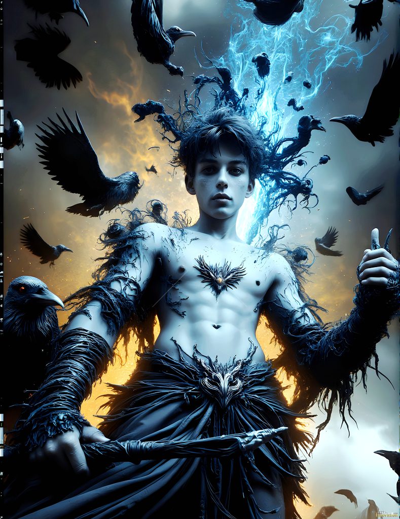 The House of the Ravens - AI Wizard Art
