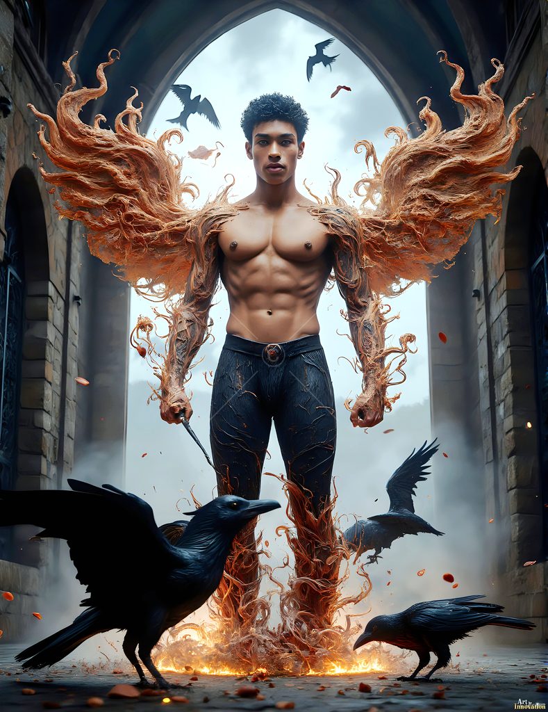 The House of the Ravens - AI Wizard Art