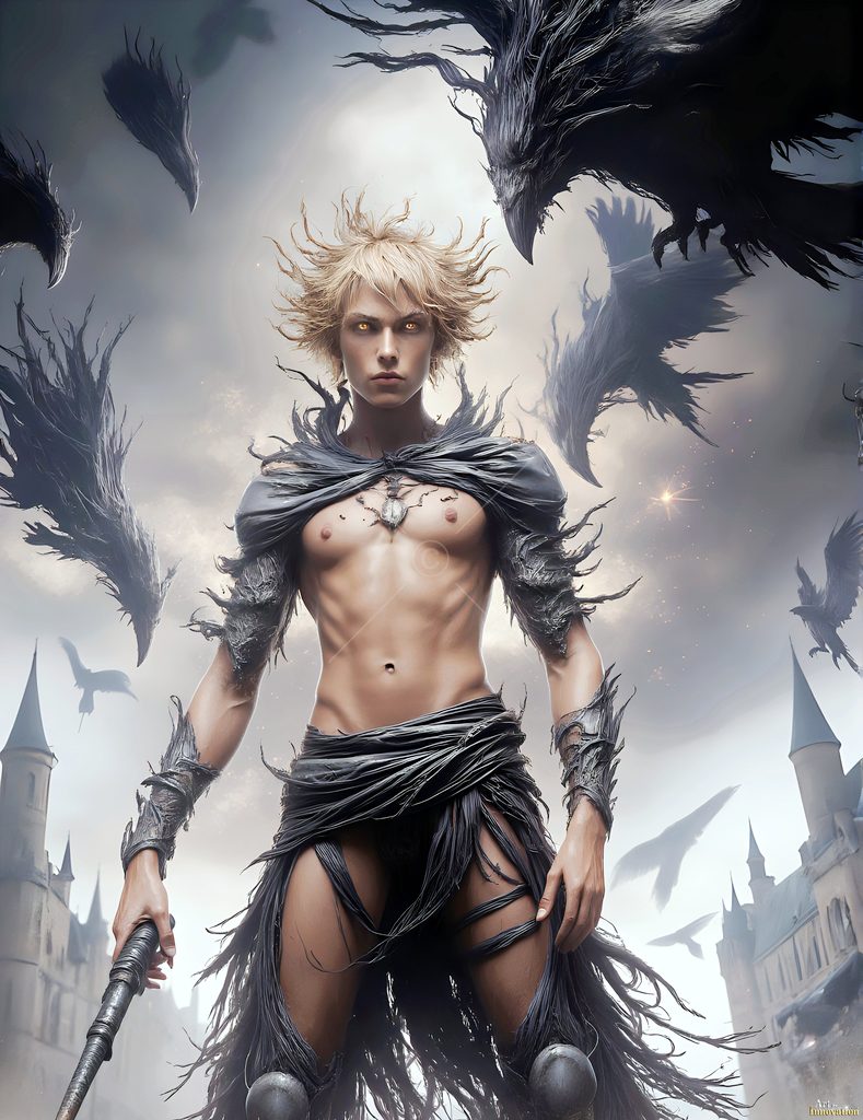The House of the Ravens - AI Wizard Art