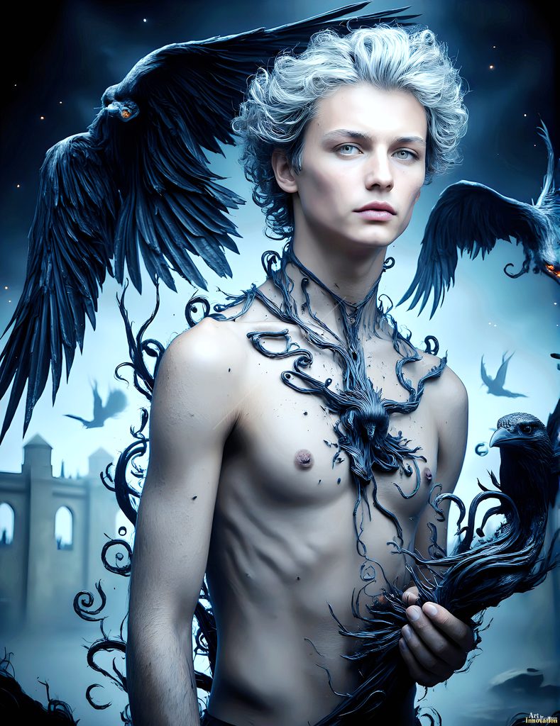 The House of the Ravens - AI Wizard Art