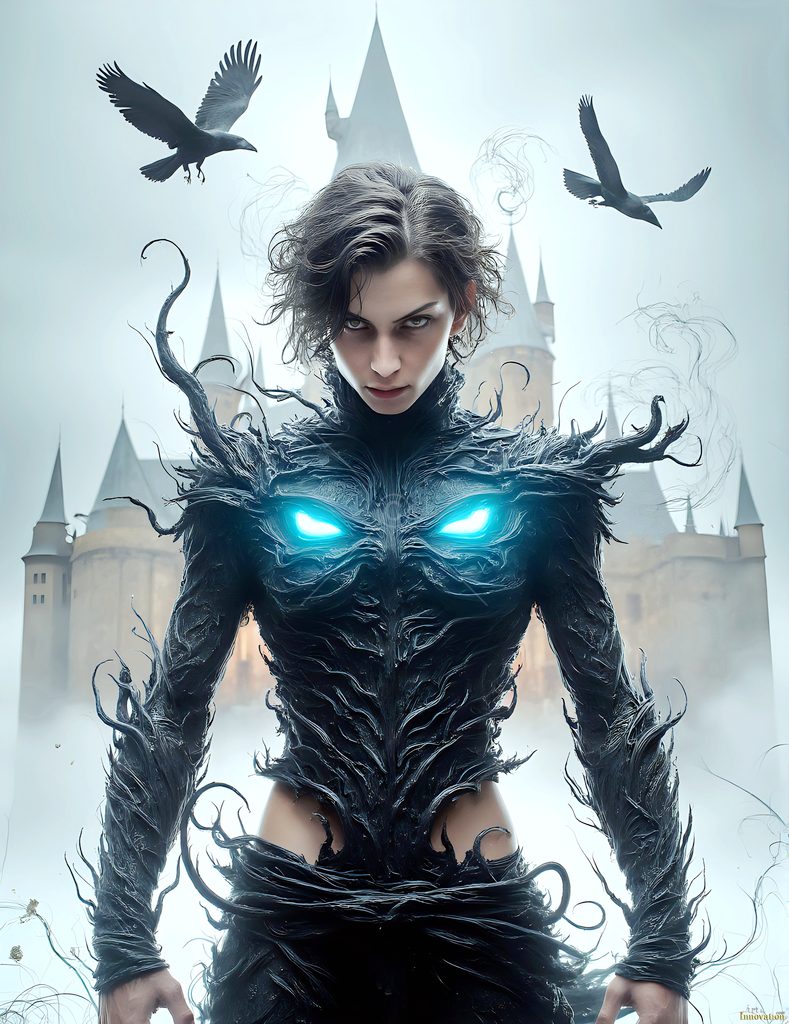 The House of the Ravens - AI Wizard Art