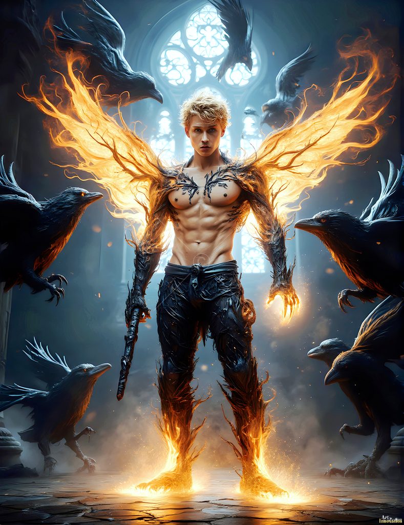 The House of the Ravens - AI Wizard Art