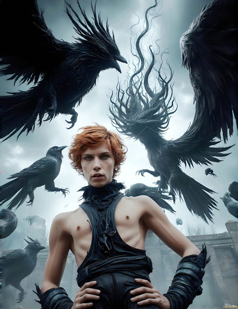 The House of the Ravens - AI Wizard Art