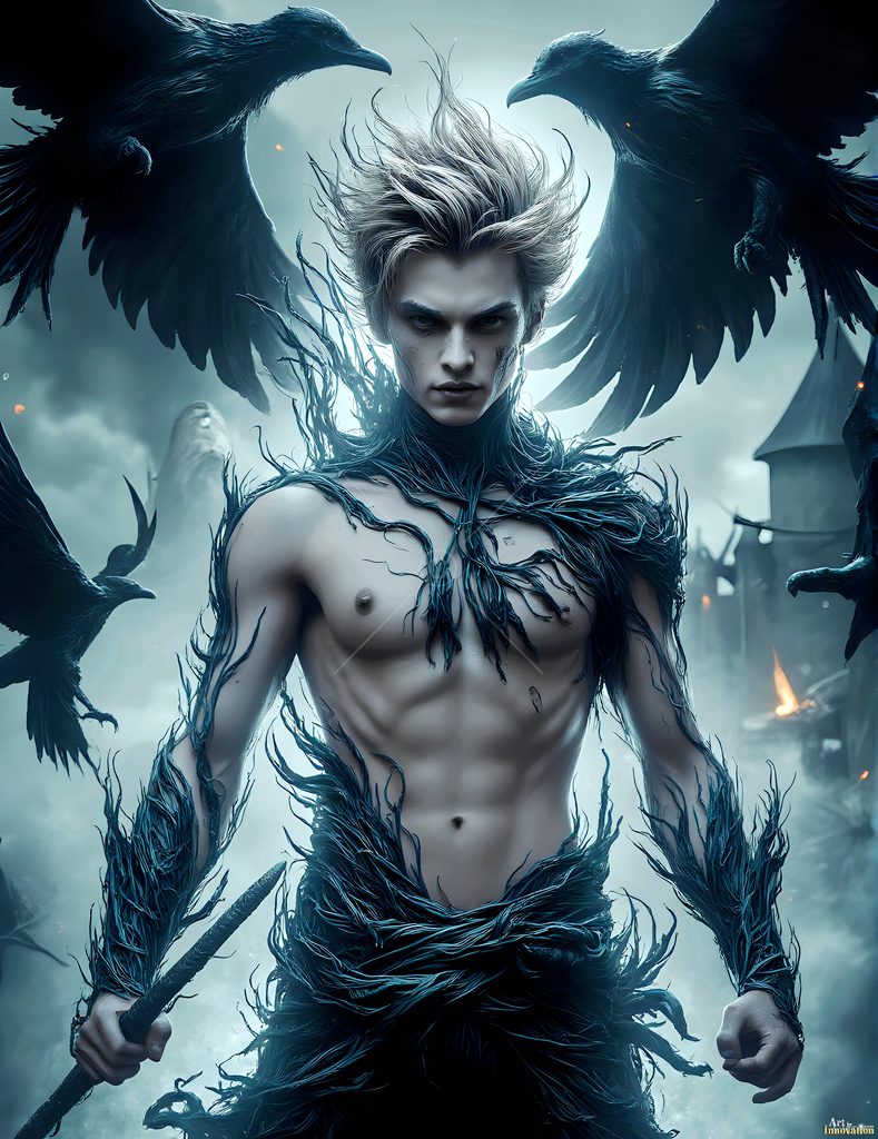 The House of the Ravens - AI Wizard Art