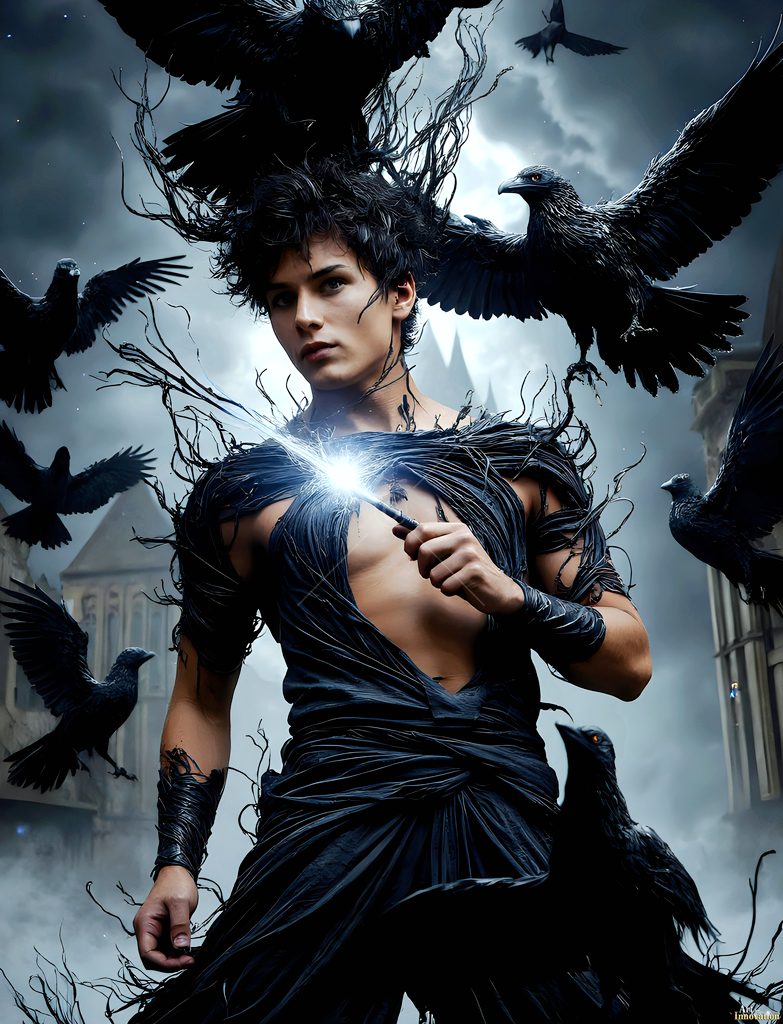 The House of the Ravens - AI Wizard Art