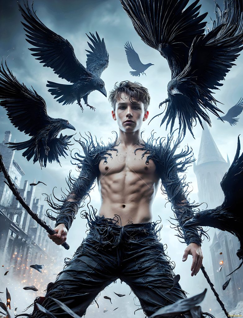 The House of the Ravens - AI Wizard Art