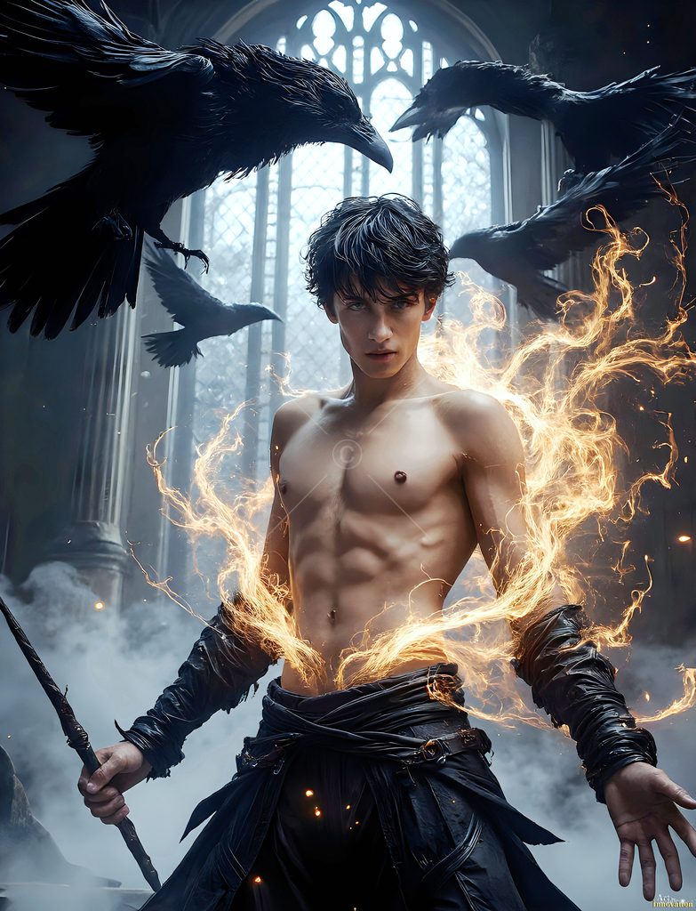 The House of the Ravens - AI Wizard Art
