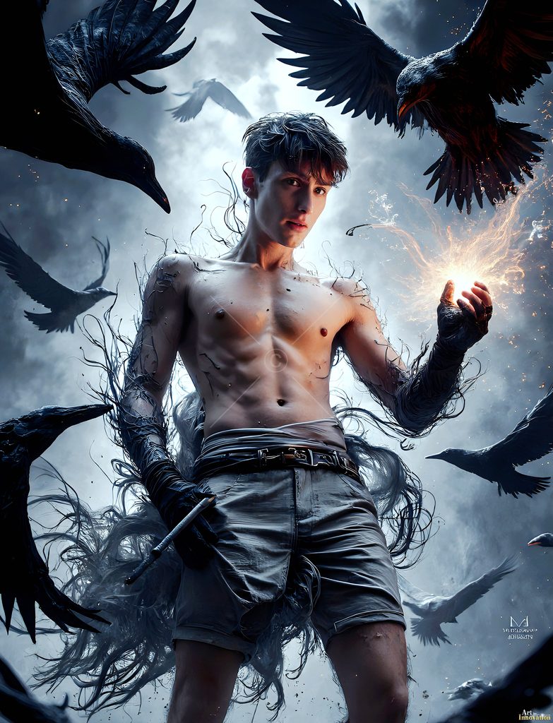 The House of the Ravens - AI Wizard Art