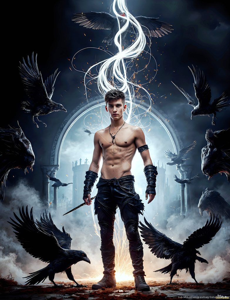 The House of the Ravens - AI Wizard Art
